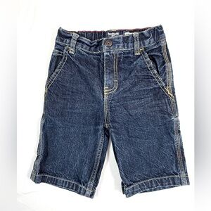 OSH KOSH BGOSH Carpenter Boys Denim Shorts Size 7 Slim Classic Utility Style